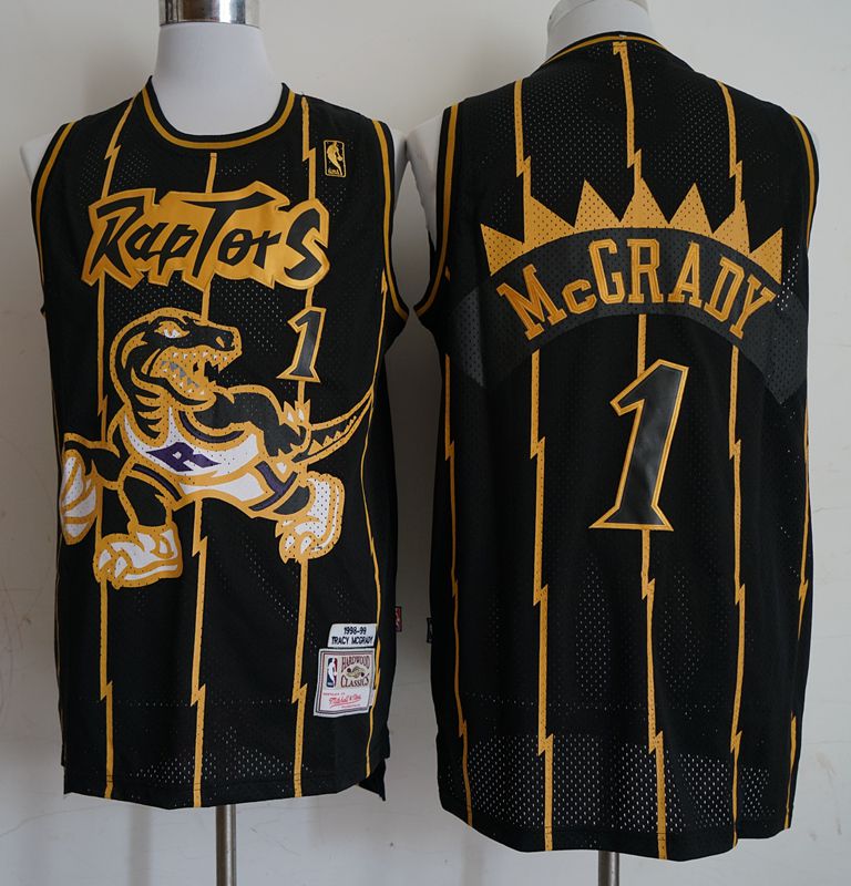 Men Toronto Raptors #1 Mccrady Black Elite Nike NBA Jerseys->philadelphia 76ers->NBA Jersey